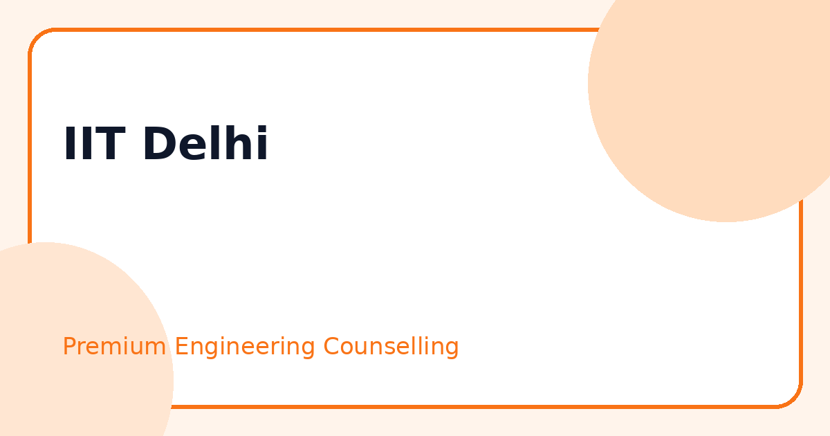 IIT Delhi