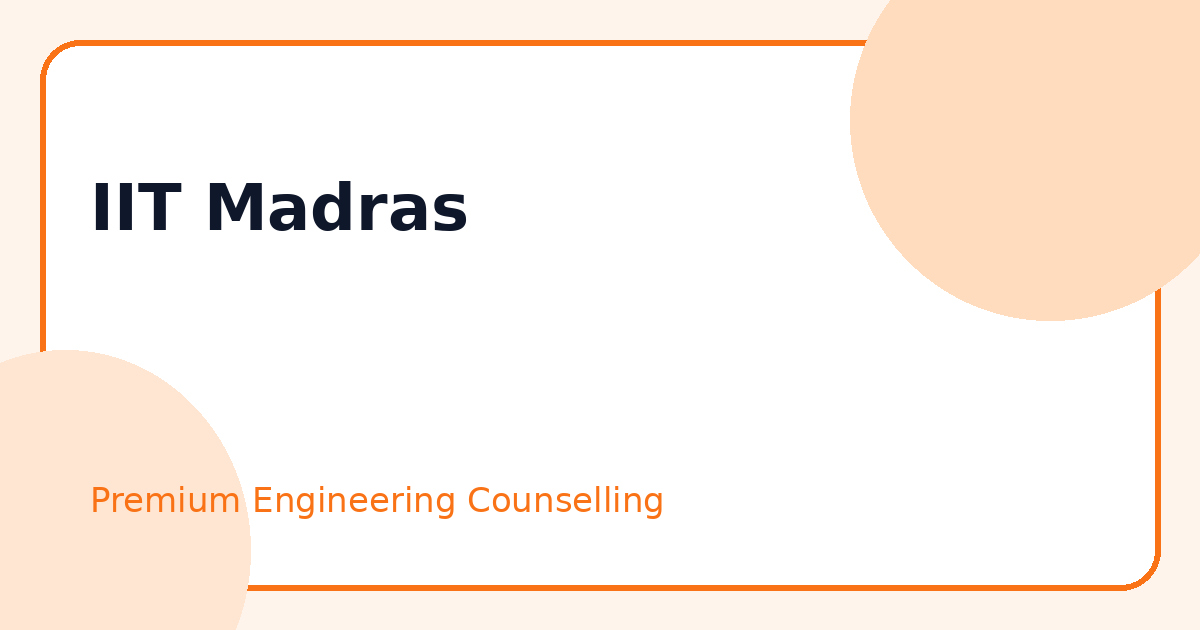IIT Madras