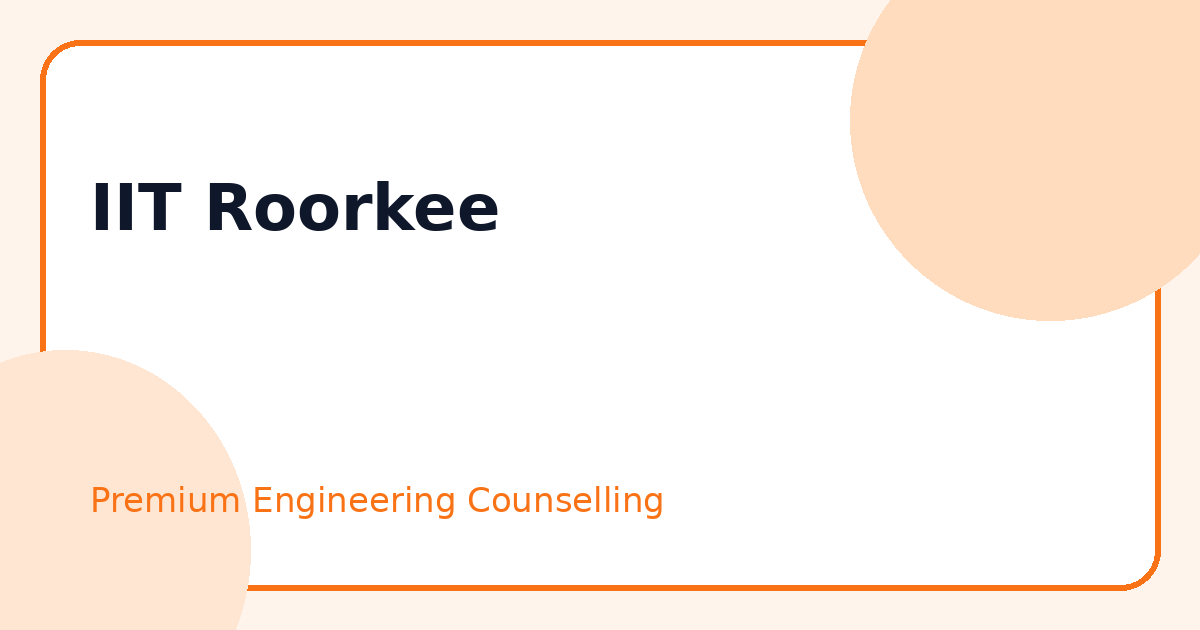 IIT Roorkee